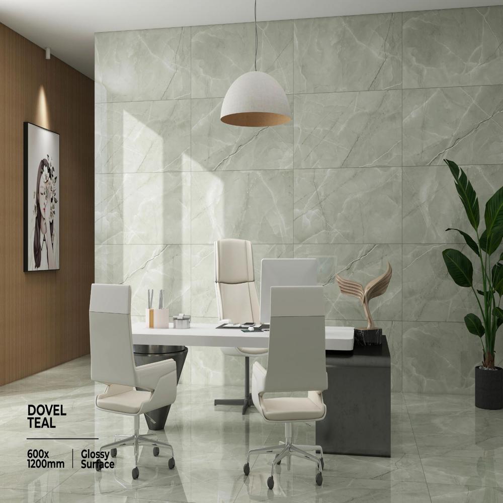 glossy vitrified tile