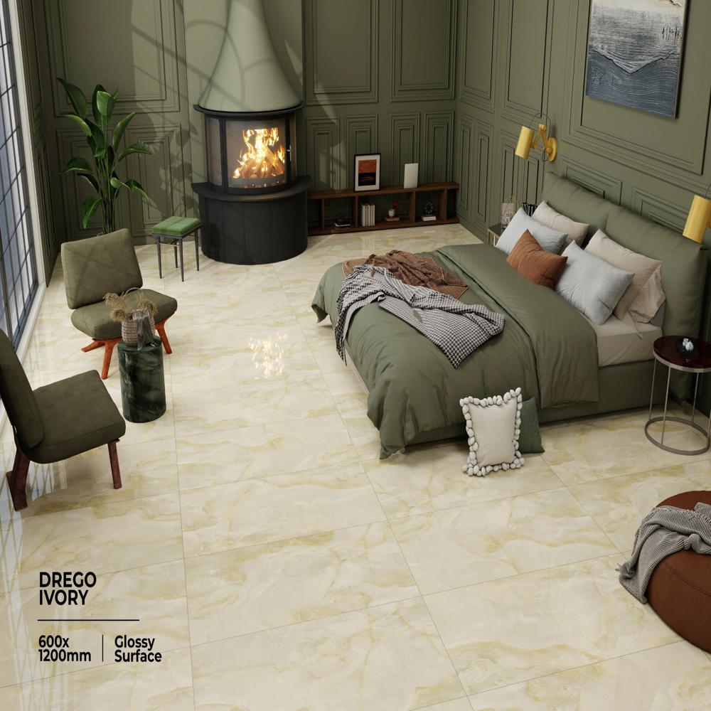 glossy vitrified tile