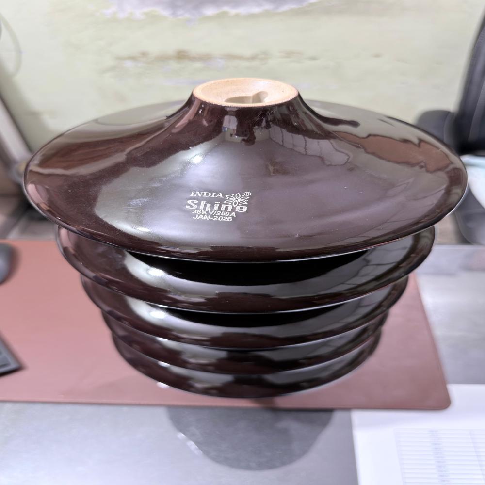 36KV/250AMPS PORCELAIN BUSHING IS 8603 5 DISH