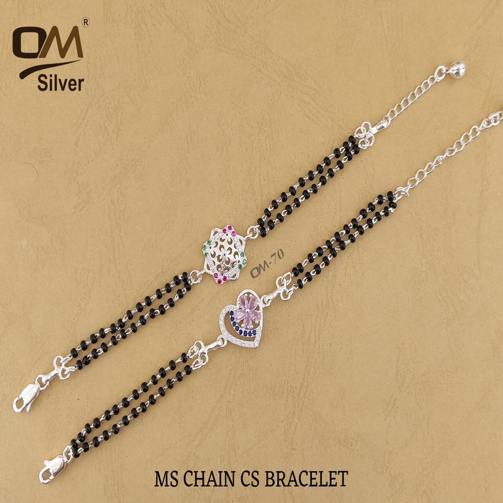 Silver Ms Bracelet - Gender: Women