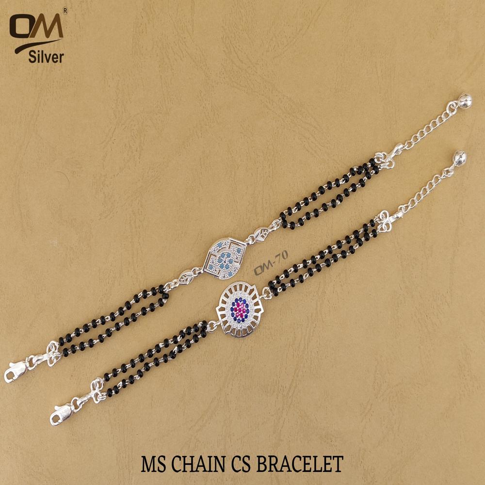 Silver Ms Bracelet - Gender: Women