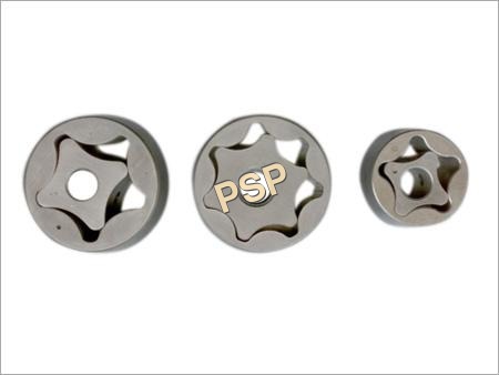 Sintered Oil Pump Rotor - Sintered Iron Material, Fully Finished with OD & Surface Grinding | Medium Pressure Gear Pump, Rotary Theory, Electric Power