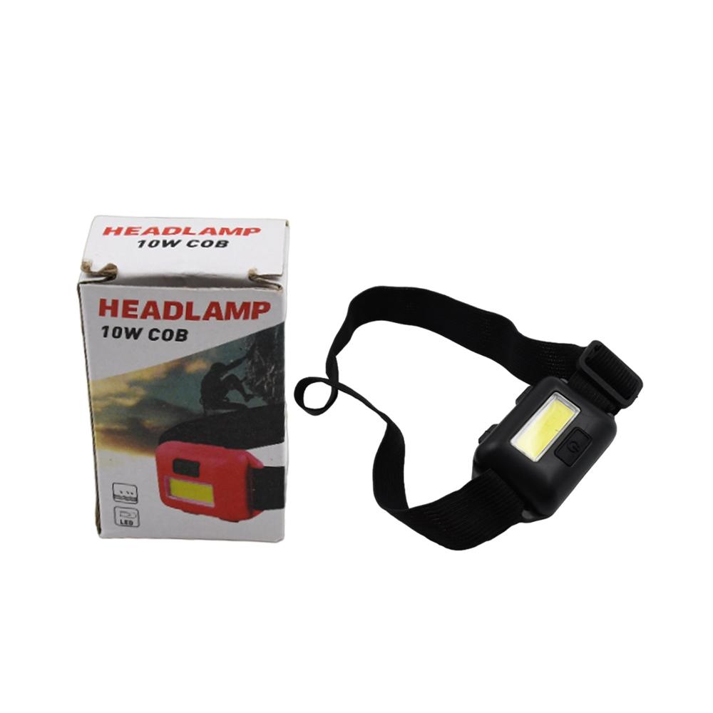 10W COB Waterproof Headlamp Portable Lantern for Camping, Hiking (1 Pc)