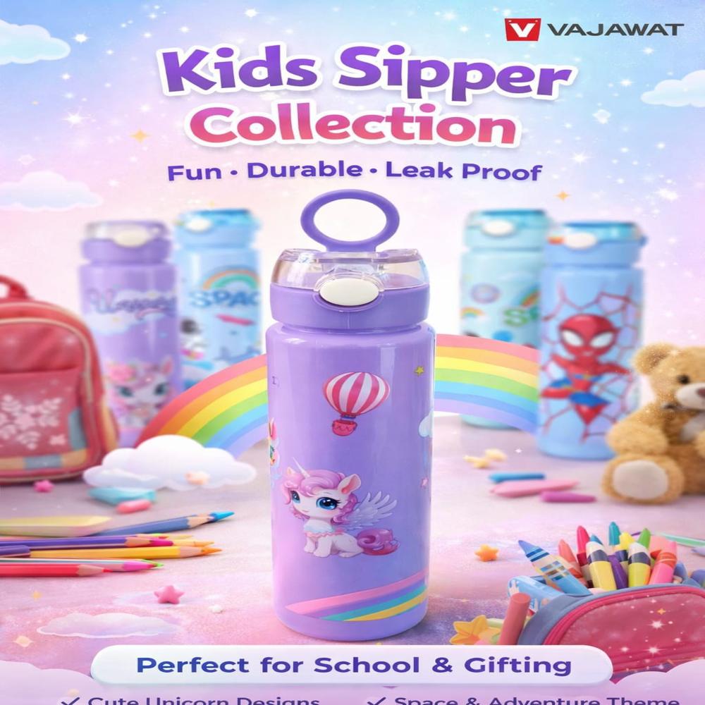 Plastic Water Bottle Mix 4 with Handle mix Designs