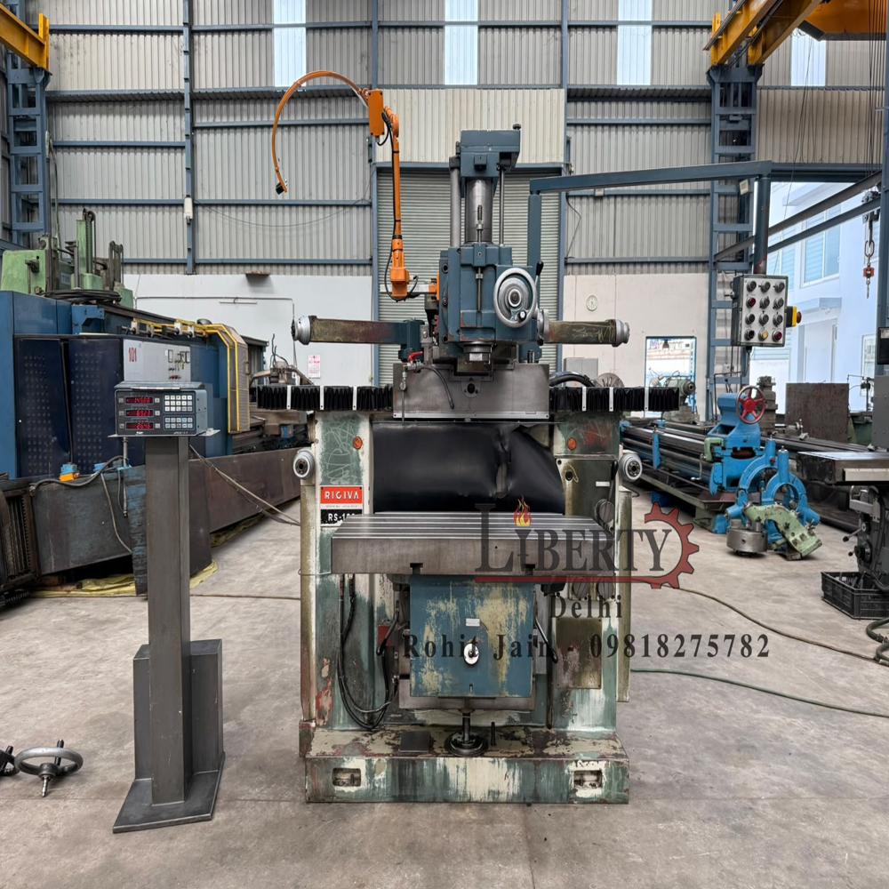 Rigiva Italy RS-100 Universal Toolroom Milling Machine