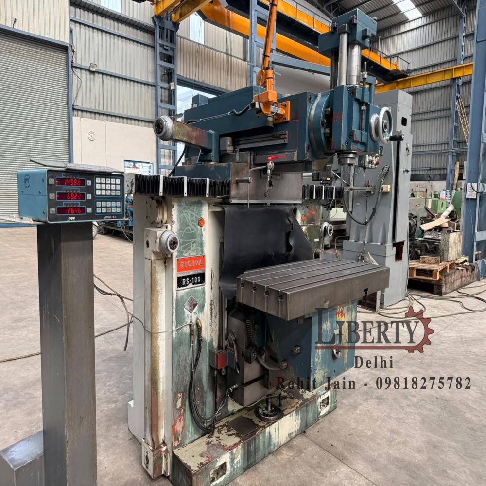 Rigiva Italy RS-100 Universal Toolroom Milling Machine
