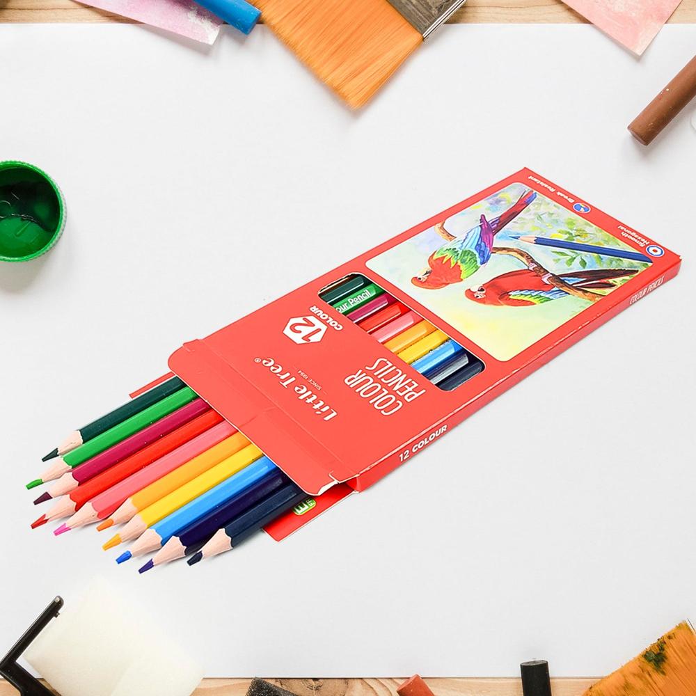 Art Drawing Wooden Pencils Color (12 Pcs Set) - Application: As Per Product Requirement