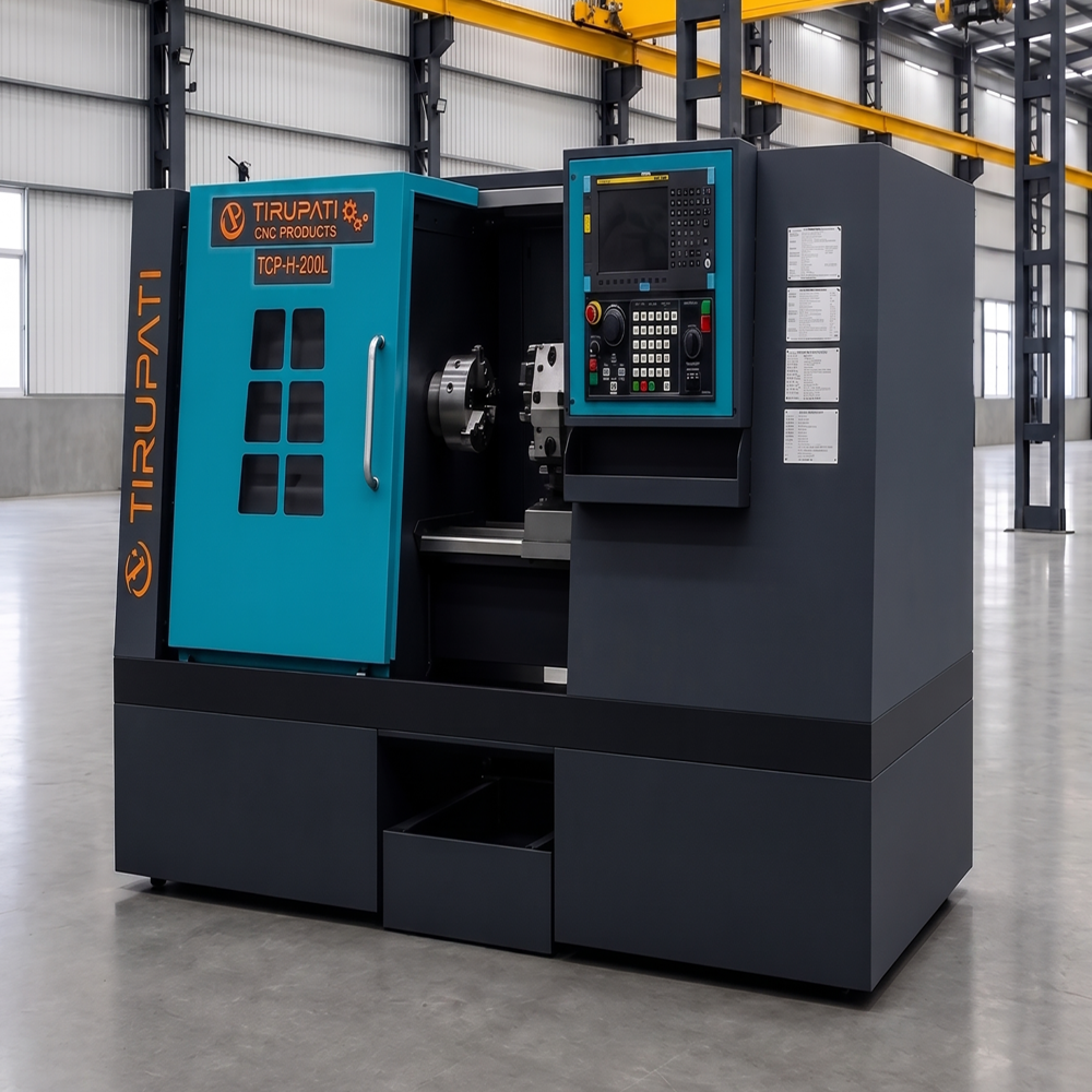 Tcp-hx-200 Cnc Lathe Machine - Automatic Grade: Automatic