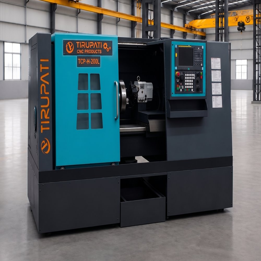 Tcp-hx-200 Cnc Lathe Machine - Automatic Grade: Automatic