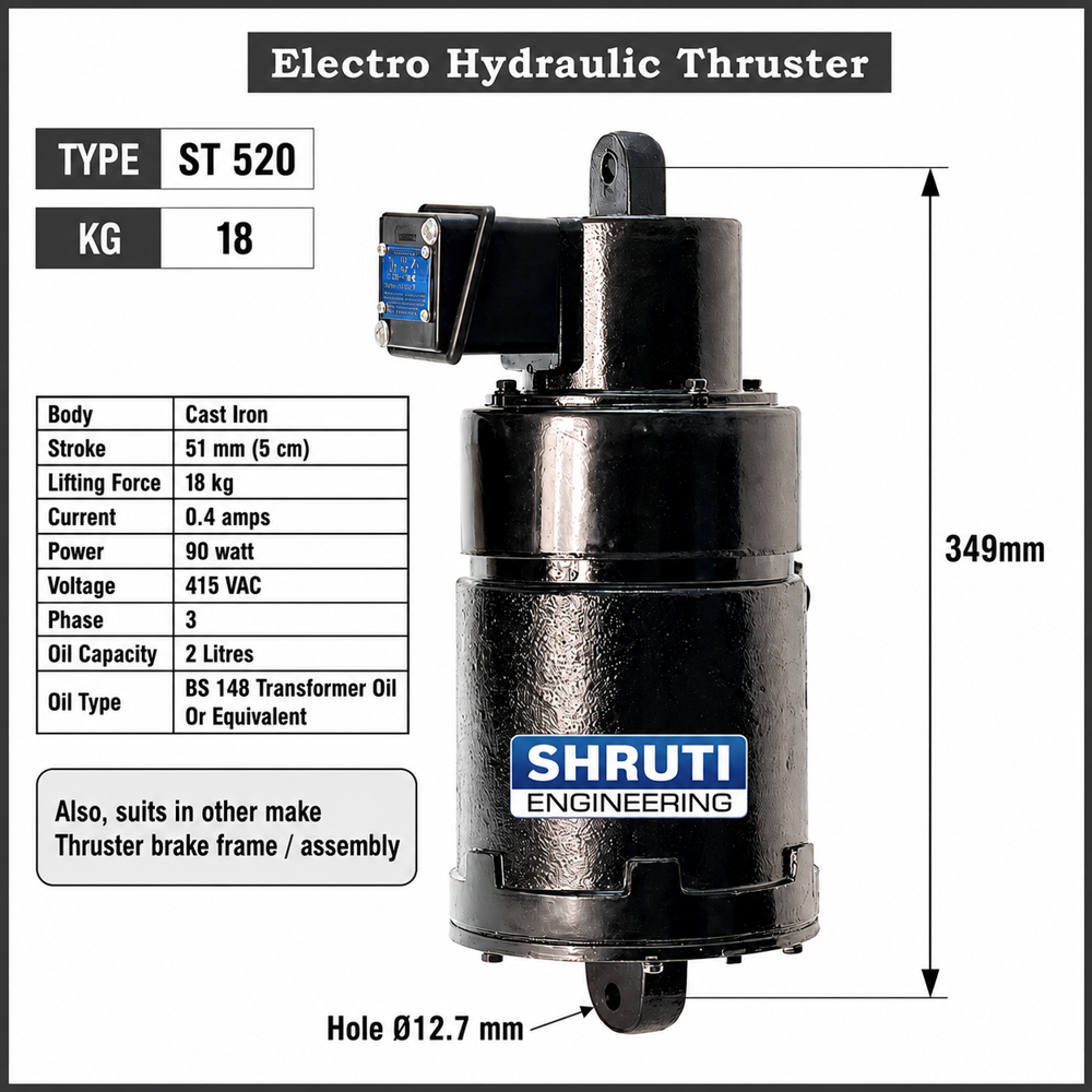 Electro Hydraulic Thruster Supplier Ahmedabad