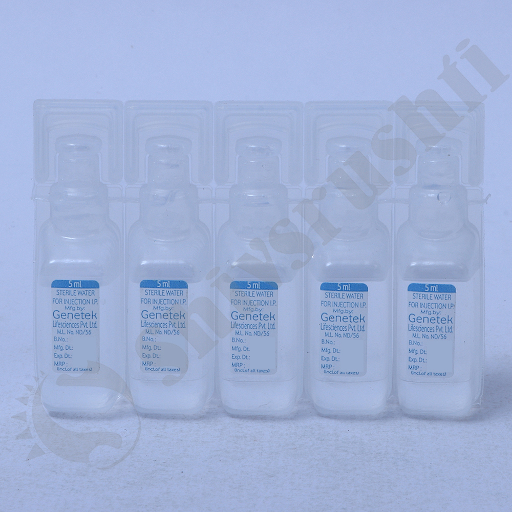STERILE WATER FOR INJ 5 ML