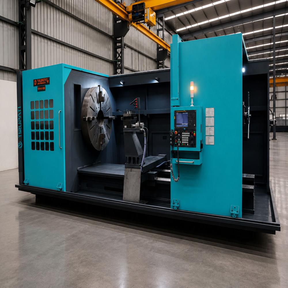 Flat Bed CNC Lathe Machine