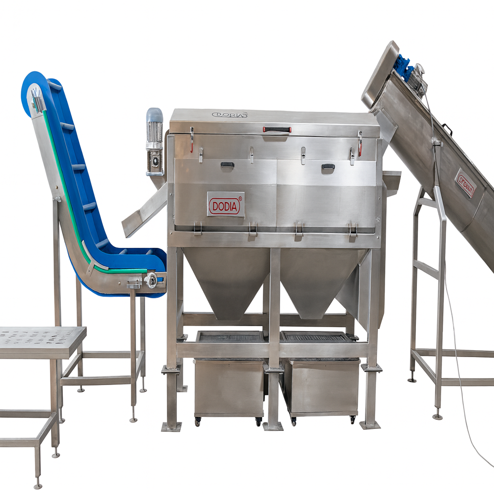 Ginger Brush Washer Peeler Machine