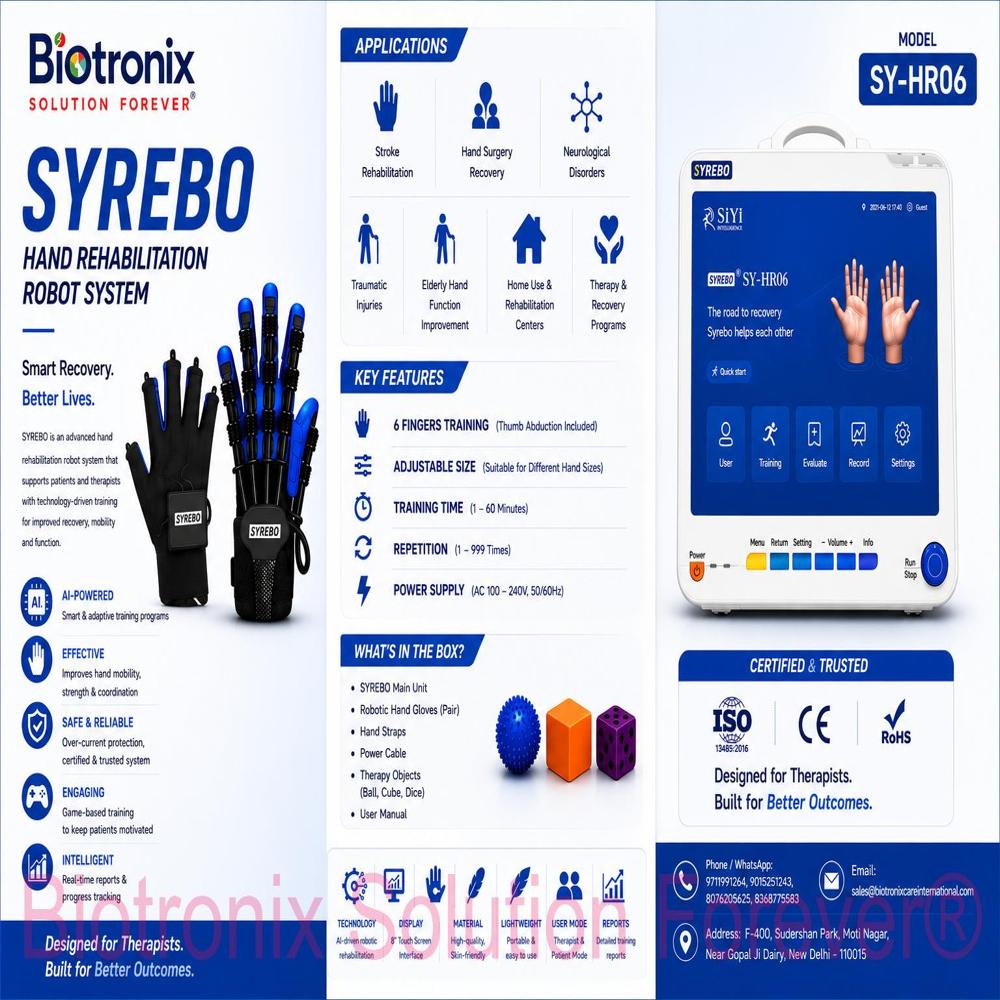 Syrebo Hand Rehabilitation Equipment for Physiotherapy