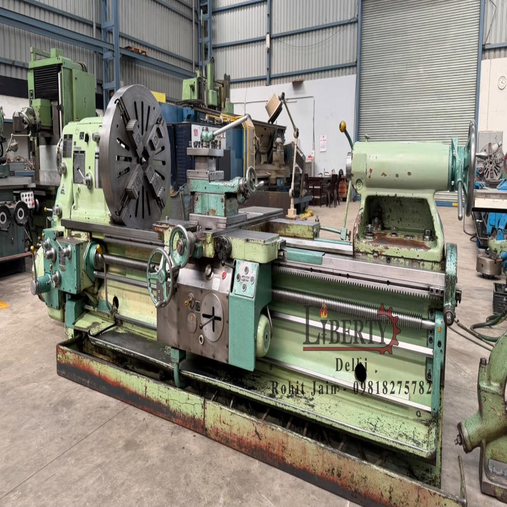 TOS Czech SU-80A x 2000 mm Heavy Duty Lathe Machine