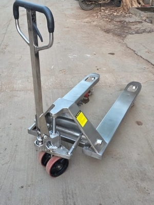 SS hand pallet truck