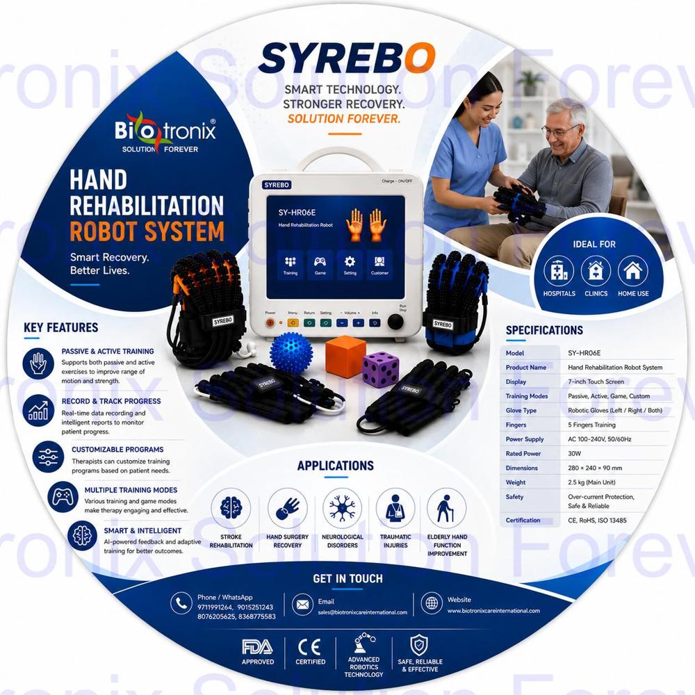 Robotic Hand Exercise System for Physiotherapy Centres