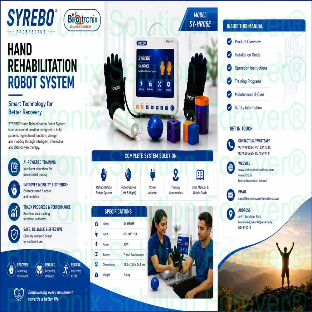 Syrebo Robotic Glove for Repetitive Hand Training