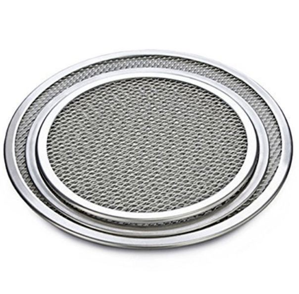 Pizza Screen Tray - Color: Silver