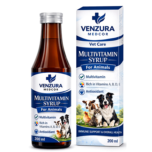200 ML Multivitamin Syrup For Animals