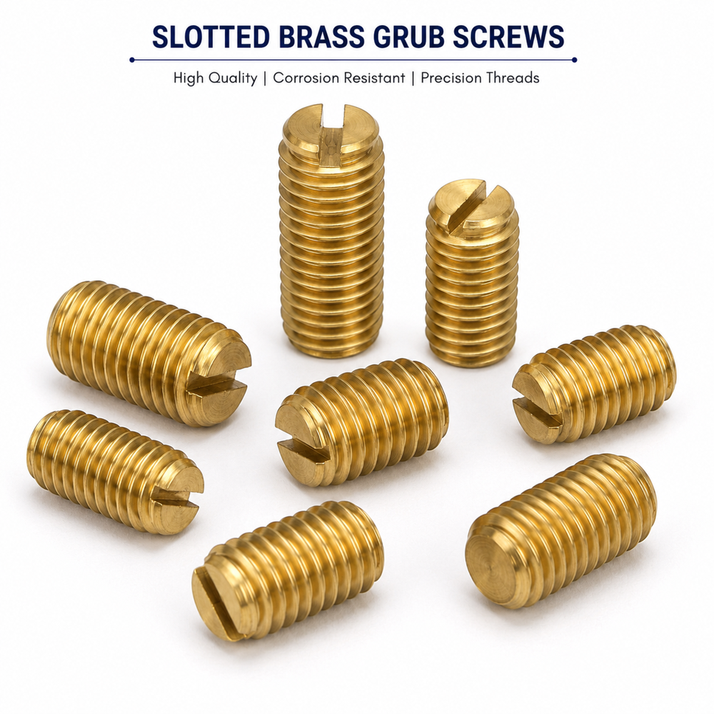 Brass Grub Screw