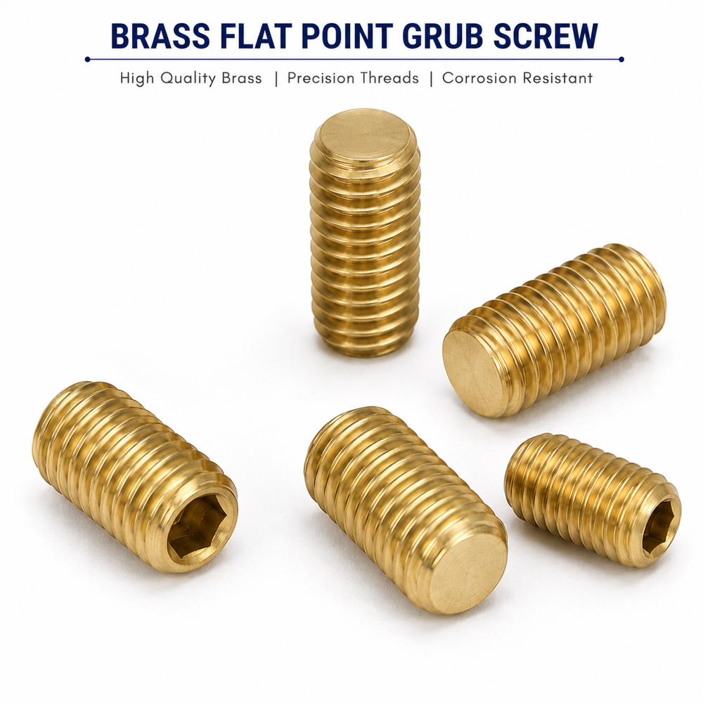 Brass Grub Screw