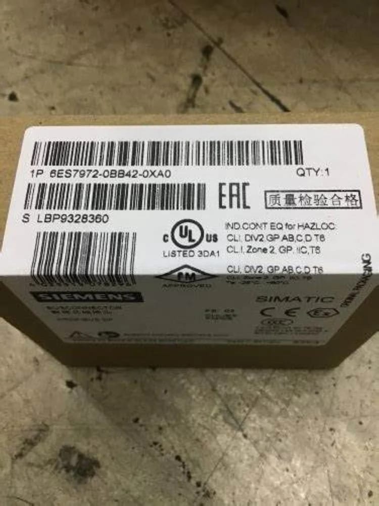 Siemens Profibus Connector 6ES7972-0BB42-0XA0