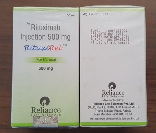 Rituxirel 500 Mg Injection