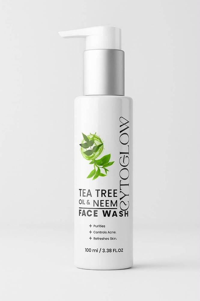 Tea Tree Oil And Neem Face Wash - Age Group: Adults