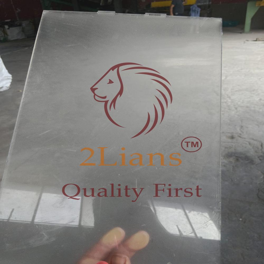 PMMA sheet and broken pieces  Extruded/Natural