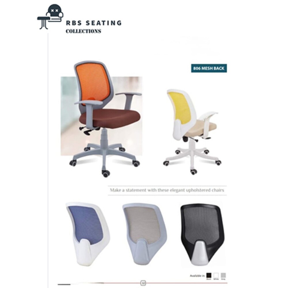 806 Mesh Back Chair