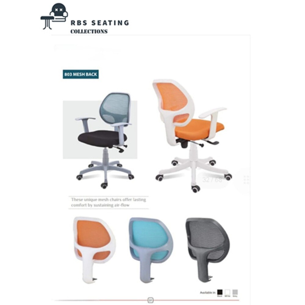 803 Mesh Back Chair