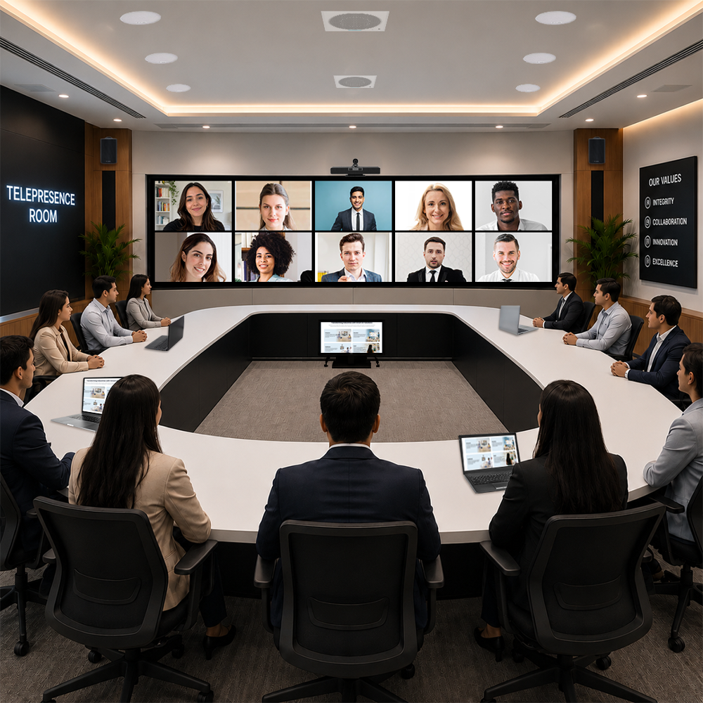 AI Telepresence Video Conferencing Solution