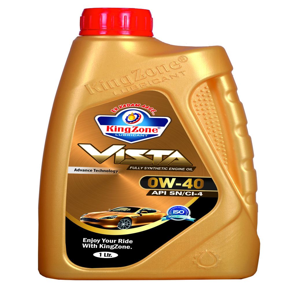 Full Synthetic Motor Oil Gasoline Engine Oil - Color: Light Golden
