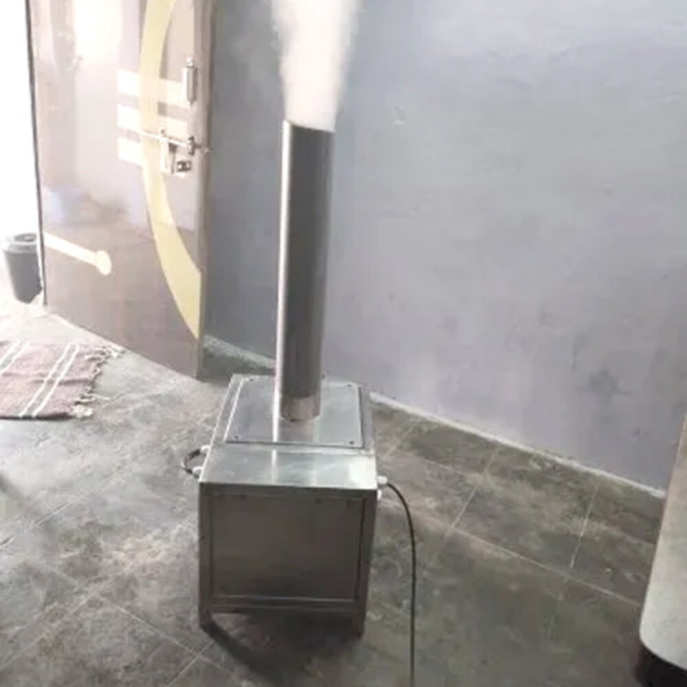 Cashew Humidifier Machine - Color: Silver