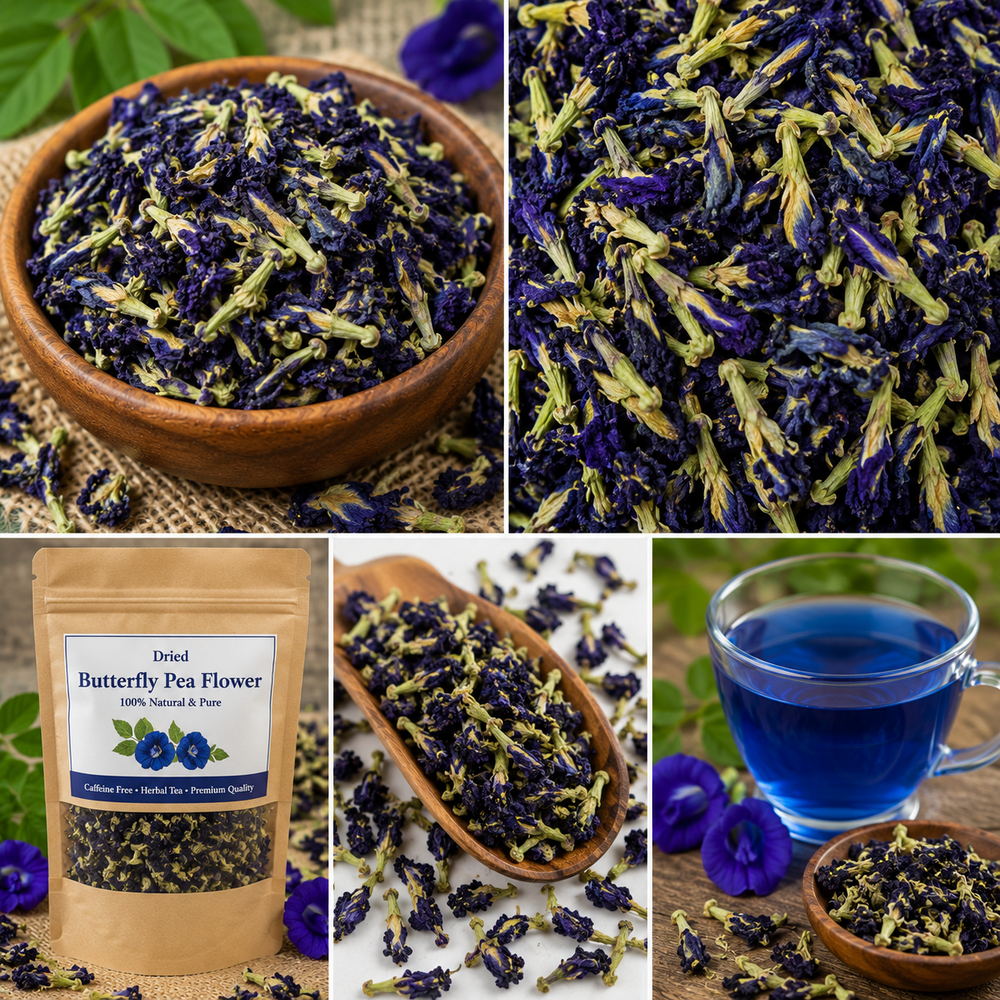 Dried Butterfly Pea Flower