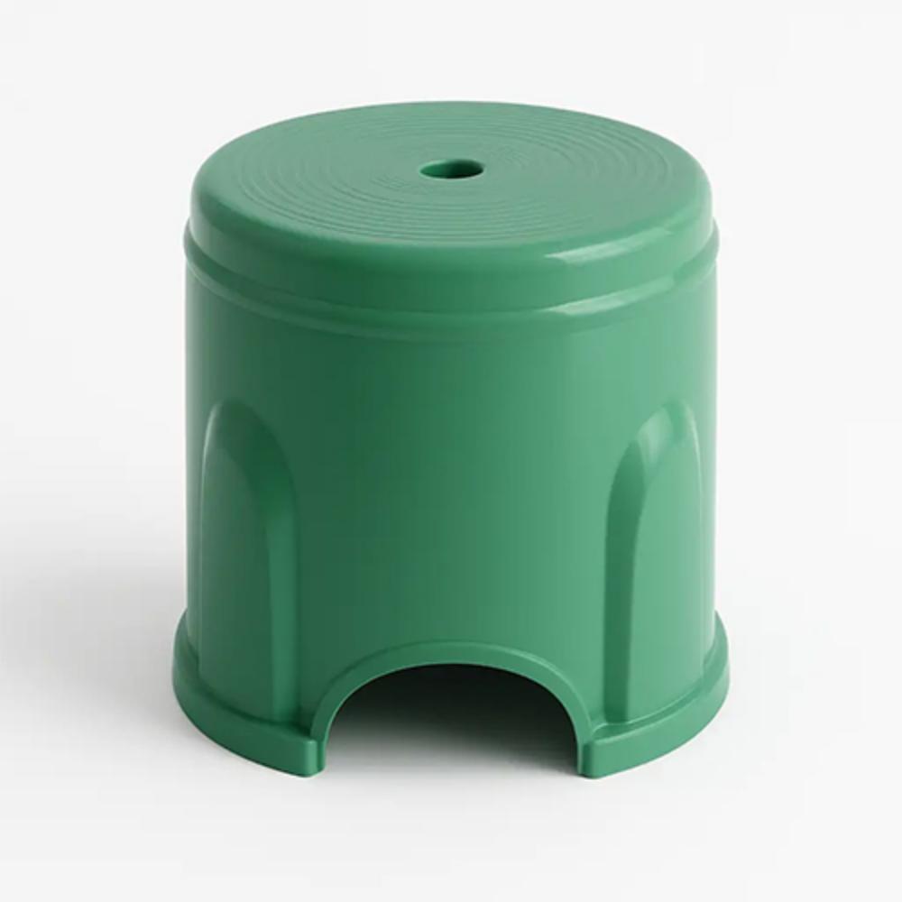 Plastic Stool - Color: Green