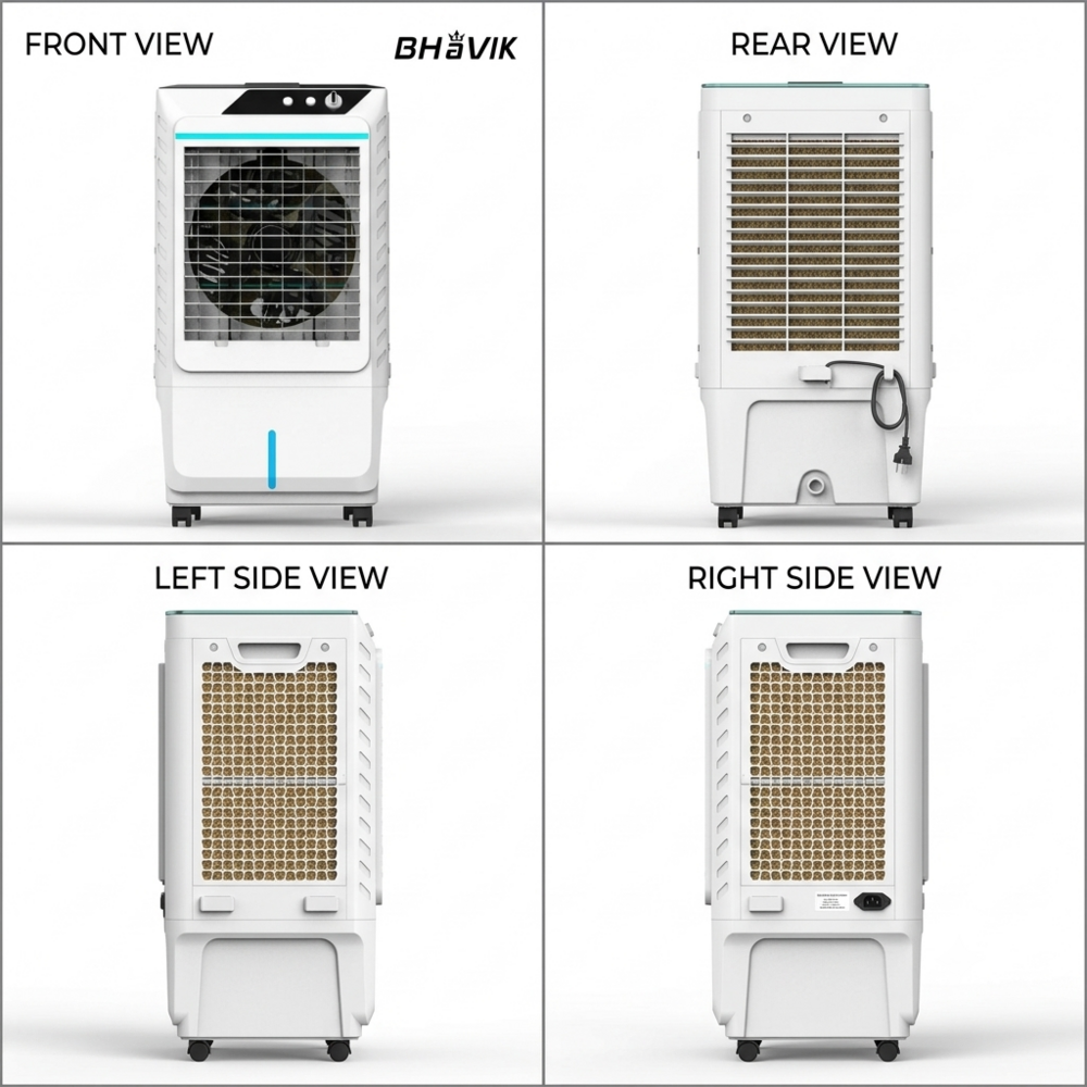 16 Inch Altair GT Premium Domestic Glass Top Air Cooler