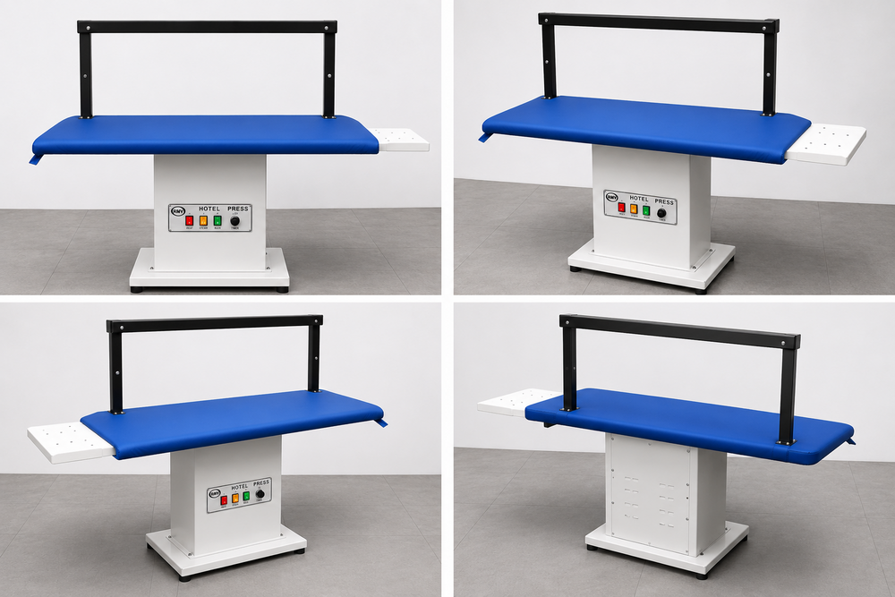 Commercial Laundry Vacuum Ironing Table - Production Capacity: 30 Kg/hr