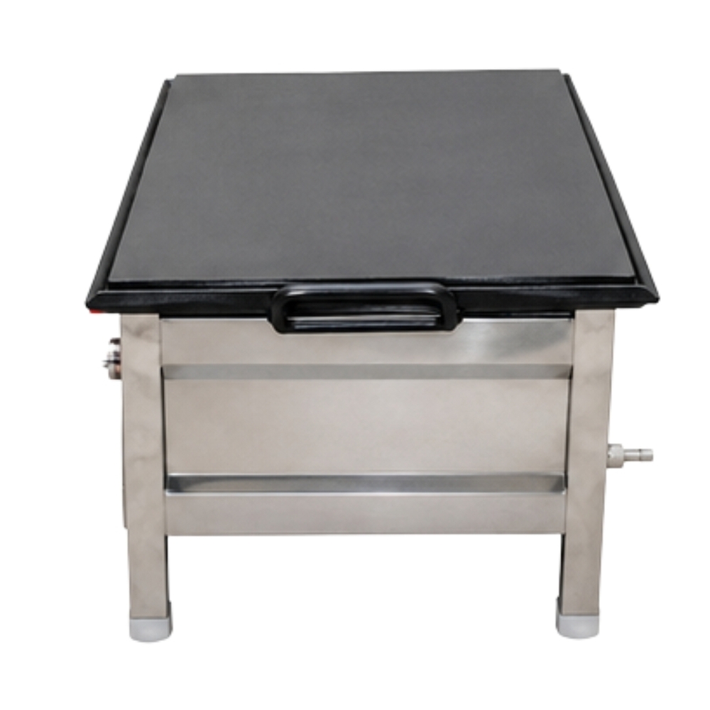Two Burner Range - Stainless Steel, Standard Size, Silver Color | Manual Automatic Grade, Rectangular Shape, Gas Power, Hotel Usage