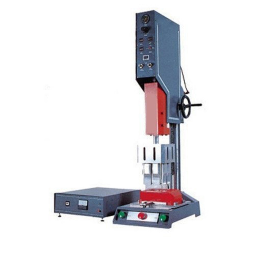 Ultrasonic Plastic Welding Machine - 220 Volt, Electric Motor , Semi-automatic Operation, Air-cooling System For Industrial Applications