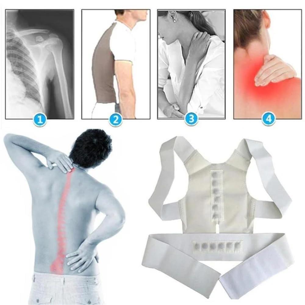 Adjustable Magnetic Power Back Support Correction Belt (1 Pc / XL)