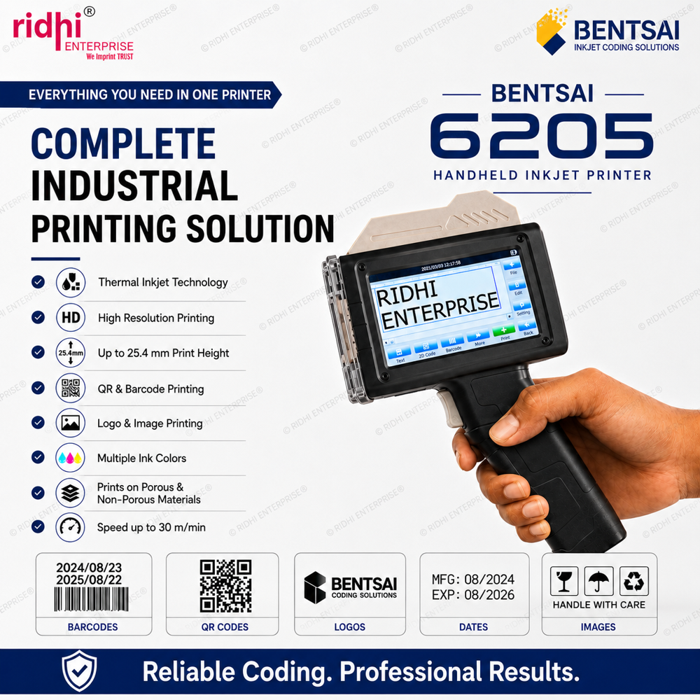 BENTSAI HANHELD INKJET PRINTER 12.7mm