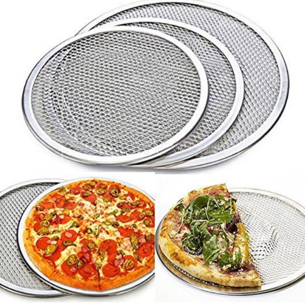 Bakery Pizza Screen - Color: Silver