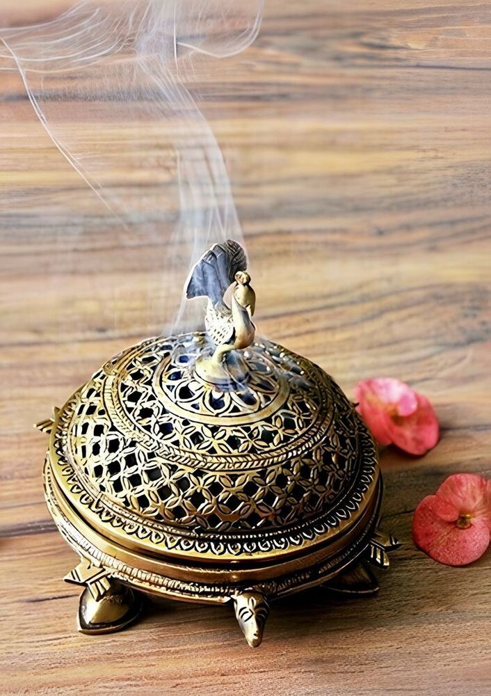Brass Incense Stakeholder - Color: Metalic