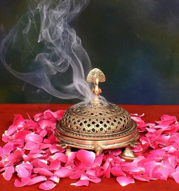 Brass Incense Stakeholder - Color: Metalic