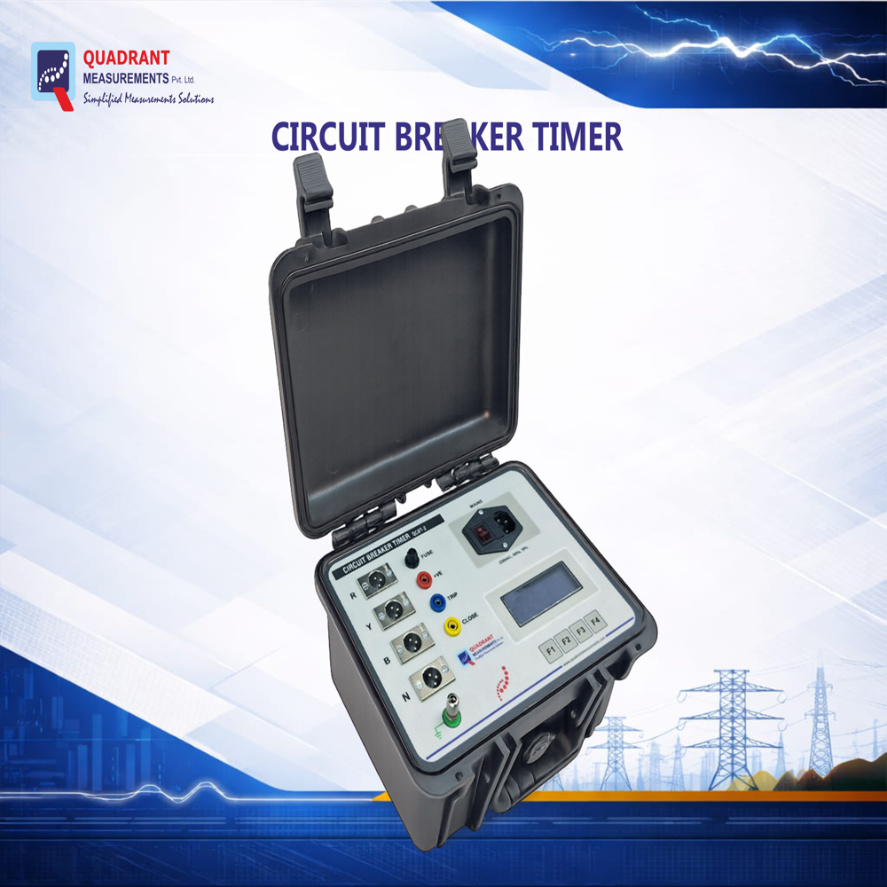 Circuit Breaker Timer (Model Qcbt-2 ) - Accuracy: 1  %