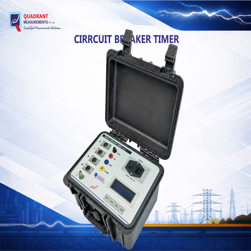 Circuit Breaker Timer (Model Qcbt-2 ) - Accuracy: 1  %