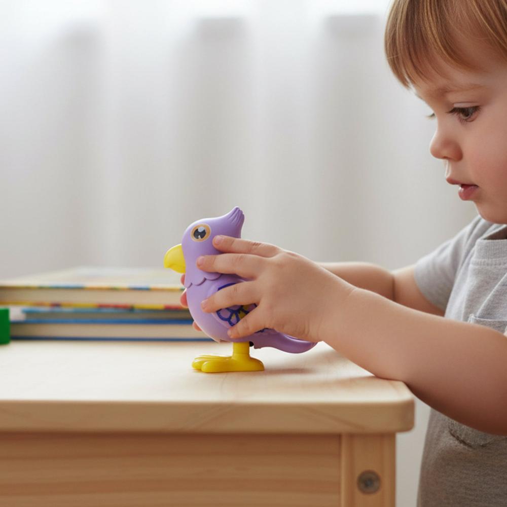 Key Operated Jumping Bird Toy for Kids (1 Pc)
