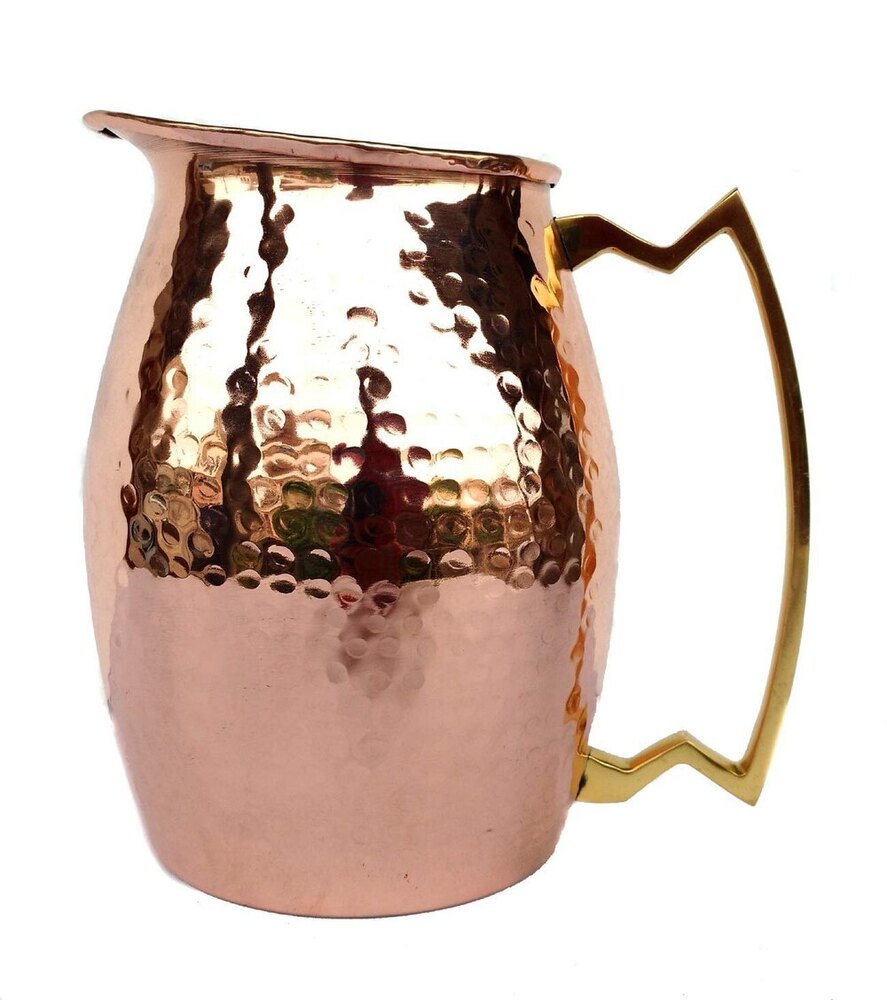 Copper Apple Jug - Origin: India